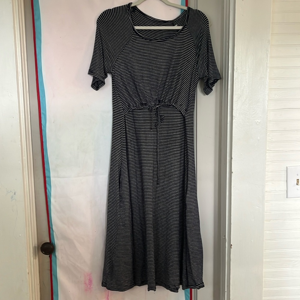 Latched Mama Nursing Drawstring dress